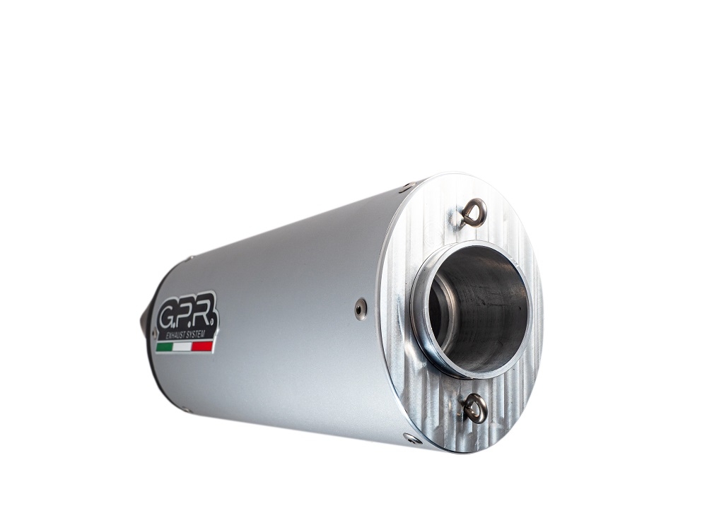 GPR exhaust compatible with  Tuning TUNING 1980-2021, Furore alluminio, Universal racing silencer, without link pipe 