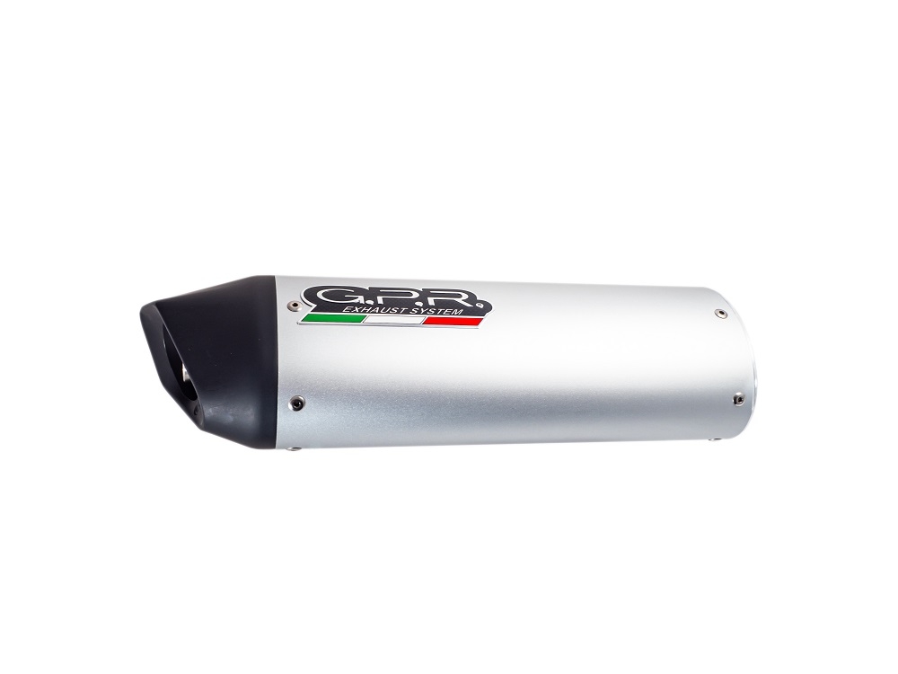 GPR exhaust compatible with  Tuning TUNING 1980-2021, Furore alluminio, Universal racing silencer, without link pipe 