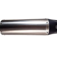 Exhaust compatible with Suzuki Sv 650 - S 1999-2002, Gpe Ann. titanium, Homologated legal mid-full system exhaust including removable db killer 