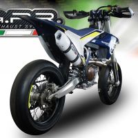 GPR exhaust compatible with  Husqvarna FS 450 2016-2017, Albus Ceramic, Racing full system exhaust, including removable db killer 