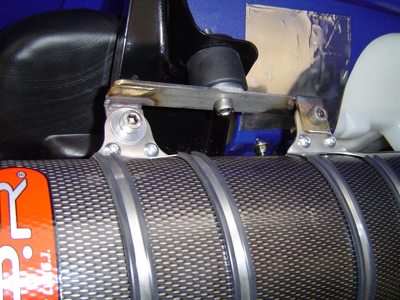Exhaust compatible with Polaris Trail Boss 330 2004-2008, Deeptone Atv, Homologated legal silencer exhaust including removable db killer 
