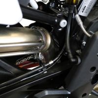 Exhaust compatible with Cf Moto 800 Mt Sport 2022-2024, Decatalizzatore, Decat pipe 