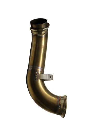Exhaust compatible with Ktm Duke 790 2021-2024, Decatalizzatore, Decat pipe 
