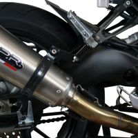 Exhaust compatible with Yamaha Tracer 9 GT 2021-2024, Albus Evo4, Homologated legal full system exhaust, including removable db killer and catalyst 
