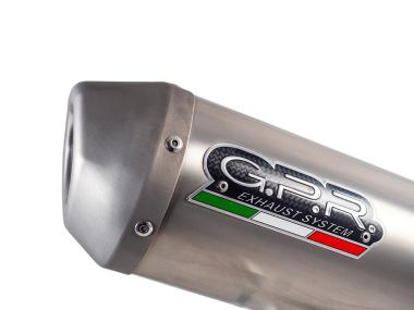 GPR exhaust compatible with  Gas Gas MC 450F Factory EDITION 2023-2023, Pentacross FULL Titanium, Racing slip-on exhaust, including link pipe and removable db killer/spark arrestor 