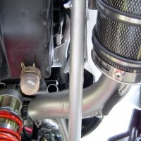 Exhaust compatible with Polaris Predator 500 2003-2010, Deeptone Atv, Homologated legal slip-on exhaust including removable db killer and link pipe 
