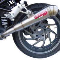 Exhaust compatible with Bmw R 1200 R 2011-2014, Powercone Evo, Homologated legal slip-on exhaust including removable db killer and link pipe 