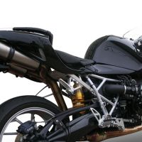 Exhaust compatible with Bmw R 1200 S 2006-2008, Gpe Ann. titanium, Dual Homologated legal slip-on exhaust including removable db killers and link pipes 