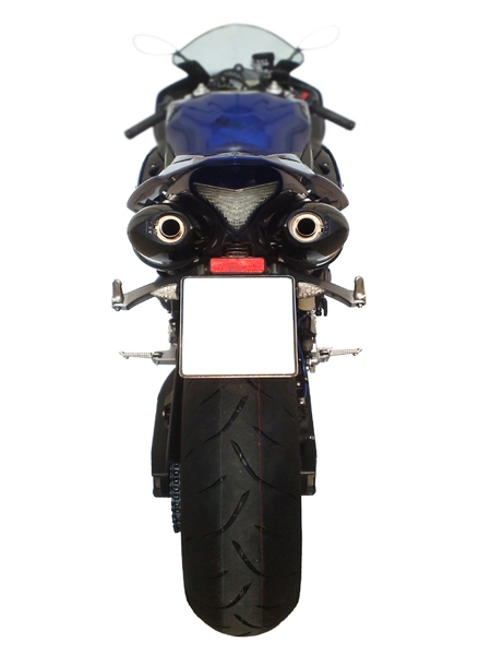 Exhaust compatible with Yamaha Yzf 1000 R1 2009-2014, Gpe Ann. titanium, Dual Homologated legal slip-on exhaust including removable db killers and link pipes 