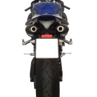 Exhaust compatible with Yamaha Yzf 1000 R1 2009-2014, Gpe Ann. titanium, Dual Homologated legal slip-on exhaust including removable db killers and link pipes 