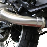 Exhaust compatible with Husqvarna Vitpilen 401 2018-2019, GP Evo4 Titanium, Homologated legal slip-on exhaust including removable db killer and link pipe 