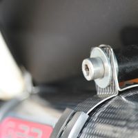 Exhaust compatible with Moto Morini Gran passo 1200 2008-2011, Gpe Ann. titanium, Homologated legal slip-on exhaust including removable db killer and link pipe 
