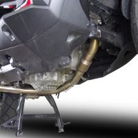 Exhaust compatible with Honda X-Adv 750 2021-2024, Decatalizzatore, Decat pipe 