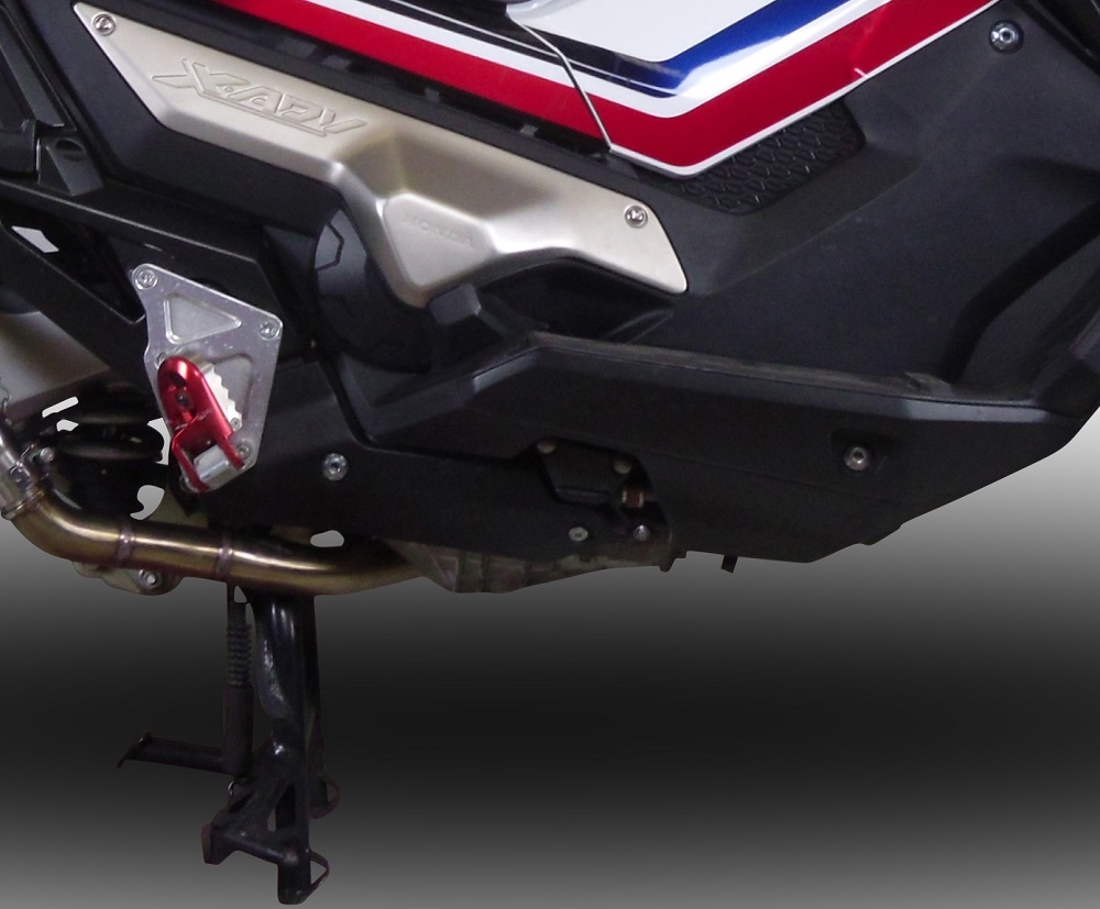 Exhaust compatible with Honda X-Adv 750 2021-2024, Decatalizzatore, Decat pipe 