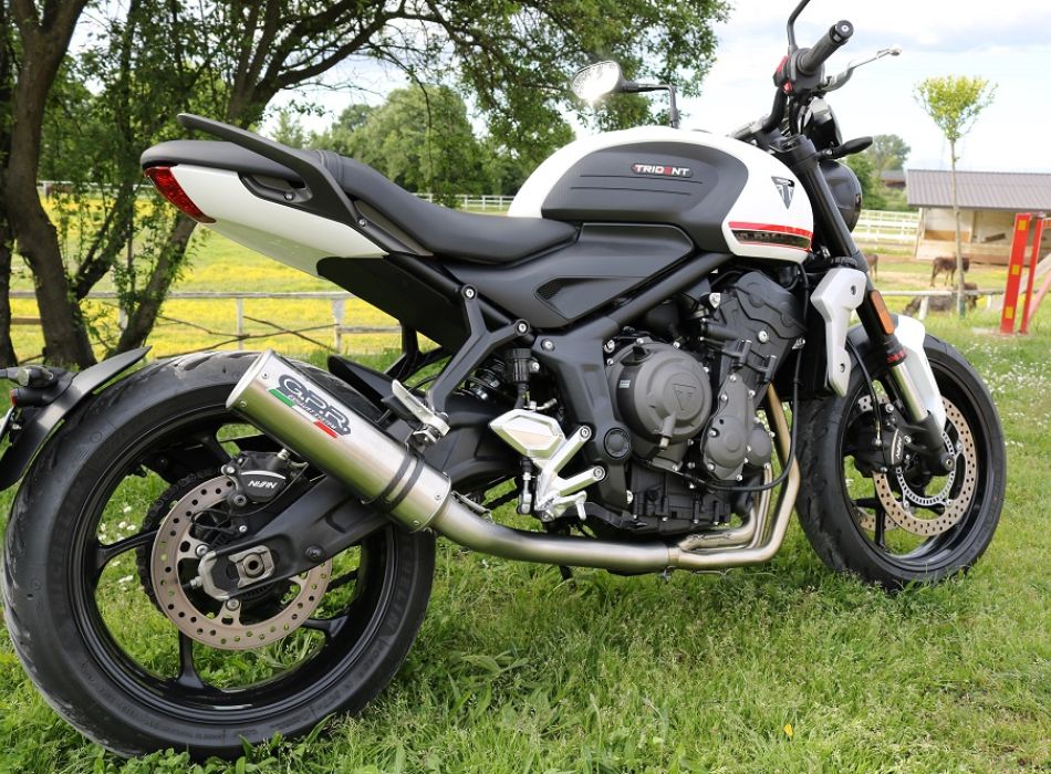 G.P.Rフルシステムマフラー M3トライデント660マフラー2021-2024