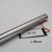 Exhaust compatible with Cafè Racer Cafè Racer 1-, Tubo inox D. 30mm X 1mm L.1000mm, 