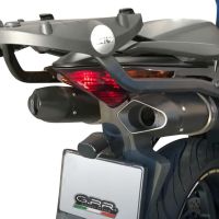 Exhaust compatible with Honda Vfr 800 V-Tec 2002-2013, Furore Nero, Dual Homologated legal slip-on exhaust including removable db killers and link pipes 