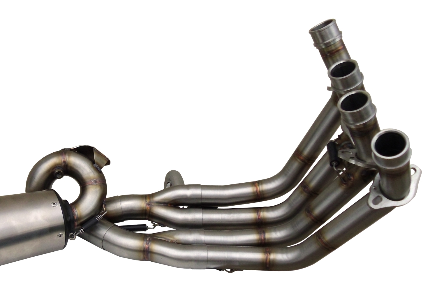 Exhaust compatible with Yamaha Xj 6 - Xj 600 Diversion 2009-2017, Furore Nero, Homologated legal full system exhaust, including removable db killer 