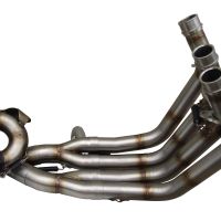 Exhaust compatible with Yamaha Xj 6 - Xj 600 Diversion 2009-2017, Furore Nero, Homologated legal full system exhaust, including removable db killer 