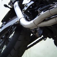 Exhaust compatible with Yamaha Xt 660 X-R 2004-2014, Gpe Ann. titanium, Homologated legal full system exhaust, including removable db killer and catalyst 