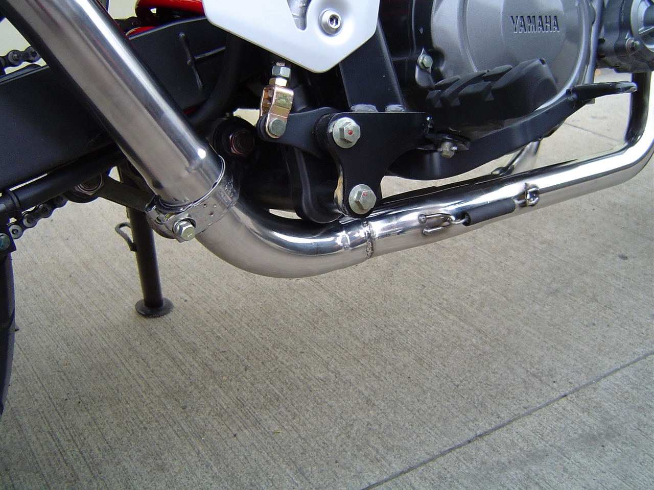Exhaust compatible with Yamaha Xt 660 X-R 2004-2014, Gpe Ann. titanium, Homologated legal full system exhaust, including removable db killer and catalyst 