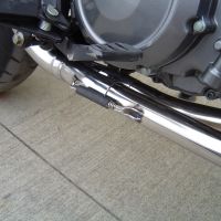 Exhaust compatible with Yamaha Xt 660 X-R 2004-2014, Gpe Ann. titanium, Homologated legal full system exhaust, including removable db killer and catalyst 