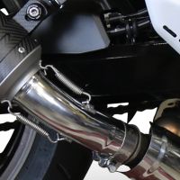 Exhaust compatible with Kawasaki Z 900 RS 2021-2024, M3 Poppy , Homologated legal slip-on exhaust including removable db killer and link pipe 