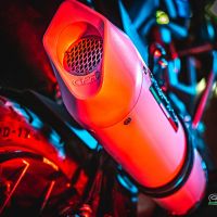 Exhaust compatible with Zontes Zt 125 G1 - U - U1 - Z2 2020-2024, Albus Evo4, Homologated legal full system exhaust, including removable db killer and catalyst 