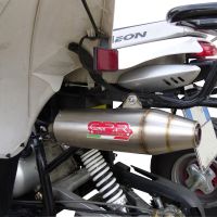 Exhaust compatible with Access SP250-SP300 Speed 2005-2021, Deeptone Atv, Homologated legal full system exhaust, including removable db killer 