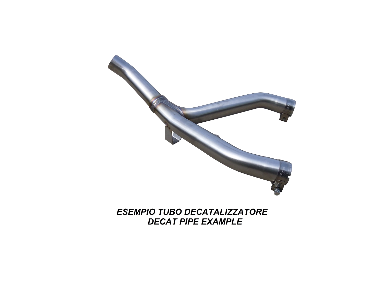Exhaust compatible with Suzuki Gsr 600 2006-2011, Decatalizzatore, Decat pipe 