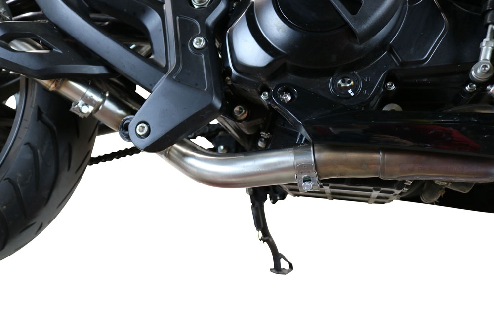 Exhaust compatible with Benelli 502 C 2019-2020, Decatalizzatore, Decat pipe 