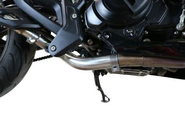 GPR exhaust compatible with  Benelli 502 C 2019-2020, Decatalizzatore, Decat pipe 