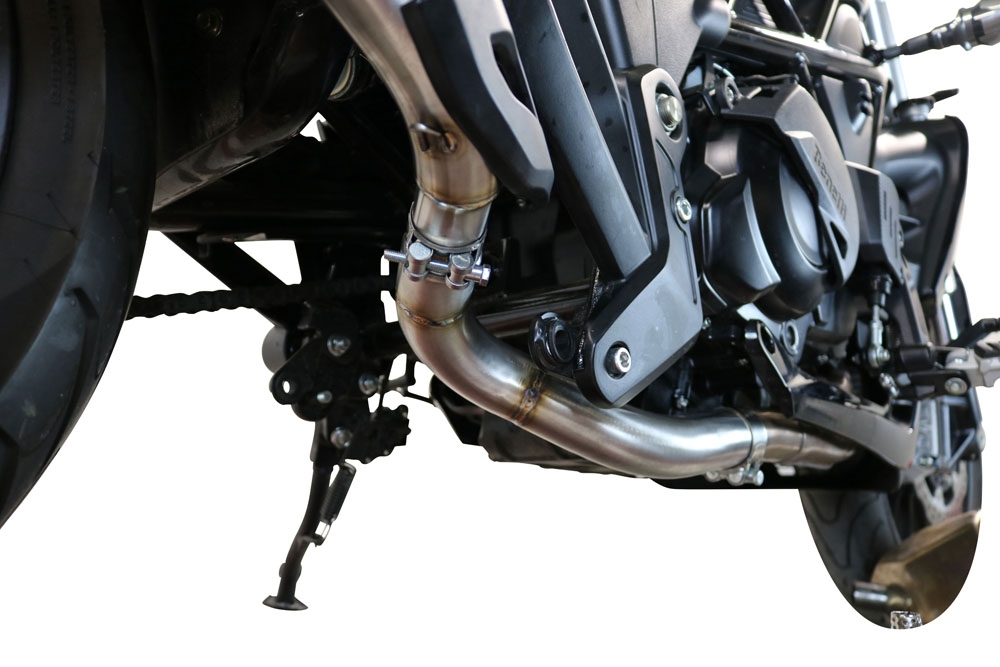 Exhaust compatible with Benelli 502 C 2019-2020, Decatalizzatore, Decat pipe 