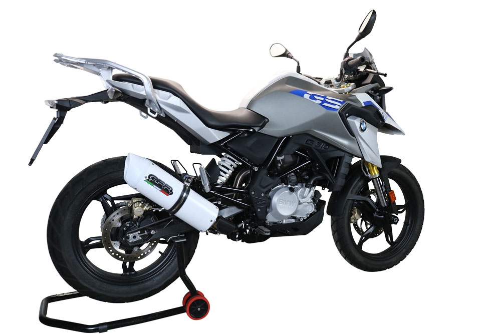 Exhaust compatible with Bmw G 310 Gs 2022-2024, Albus Evo4, full system exhaust legal for UK and non-EU countries including removable db killer 