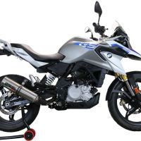 GPR exhaust compatible with  Bmw G 310 Gs 2022-2024, M3 Inox , Homologated legal full system exhaust, including removable db killer and catalyst 