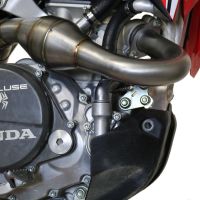 Exhaust compatible with Honda Crf 450 R-RX 2020-2020, Pentacross FULL Titanium, Racing full system exhaust, including dual silencers, removable db killers/spark arrestors 