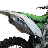 Exhaust compatible with Kawasaki Kx 450 F 2012-2015, Pentacross Titanium, Racing full system exhaust, including removable db killer/spark arrestor 