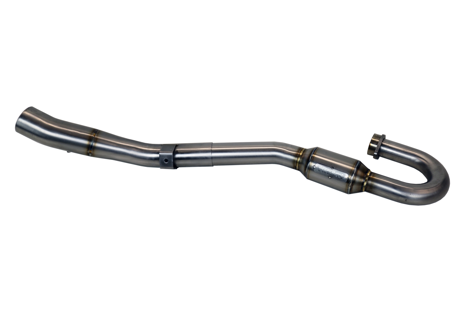 Exhaust compatible with Kawasaki Kx 450 F 2019-2020, Pentacross FULL Titanium, Racing full system exhaust, including removable db killer/spark arrestor 