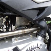 Exhaust compatible with Access SP250-SP300 Speed 2005-2021, Deeptone Atv, Homologated legal full system exhaust, including removable db killer 