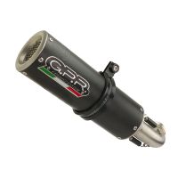 Exhaust compatible with Yamaha Mt 125 2021-2025, M3 Black Titanium, full system exhaust legal for UK and non-EU countries including removable db killer 