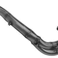 Exhaust compatible with Kawasaki Z 400 2018-2022, Decatalizzatore, Decat pipe 
