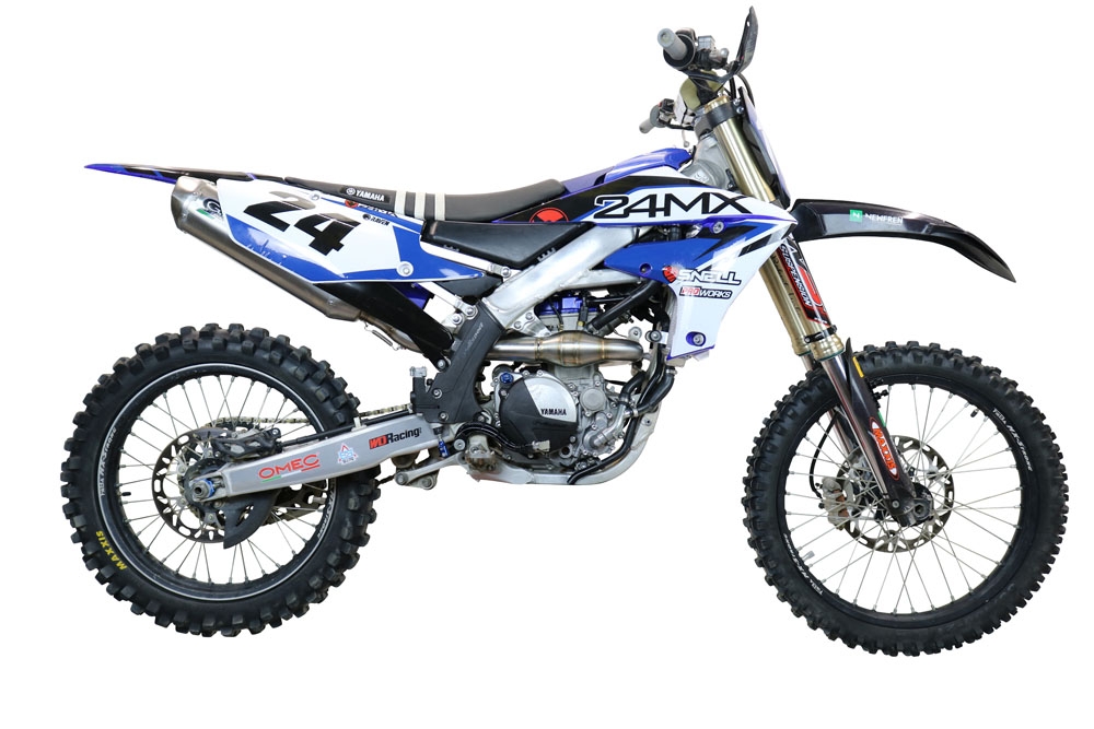 Exhaust compatible with Yamaha WR 250 F 2020-2024, Pentacross Inox, Racing full system exhaust, including removable db killer 