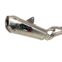 Exhaust compatible with Husqvarna FC 450 ROCKSTAR EDITION 450 2018-2021, Pentacross FULL Titanium, Racing full system exhaust, including removable db killer/spark arrestor 