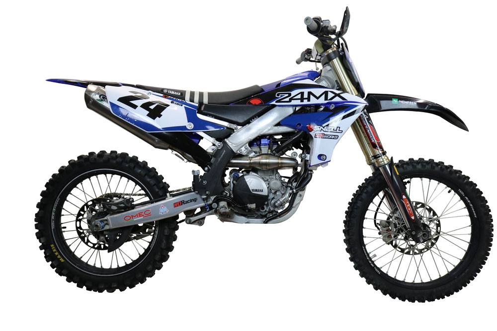 Exhaust compatible with Yamaha WR 250 F 2020-2024, Pentacross FULL Titanium, Racing full system exhaust, including removable db killer 