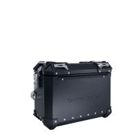 GPR TECH Pair of side cases aluminum made ,no rack included, black color Capacity 38 LT. + 38 LT.