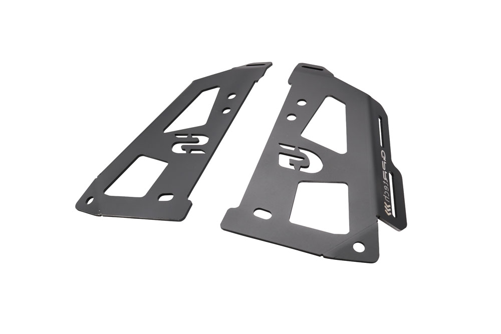 GPR TECH compatible with  Bmw R 1200 Gs 2013/2016 GPR TECH Specific fitting plate Top Case ALPITECH 35 LT compatible with original luggage rack,stainless steel made with 4 anchor points