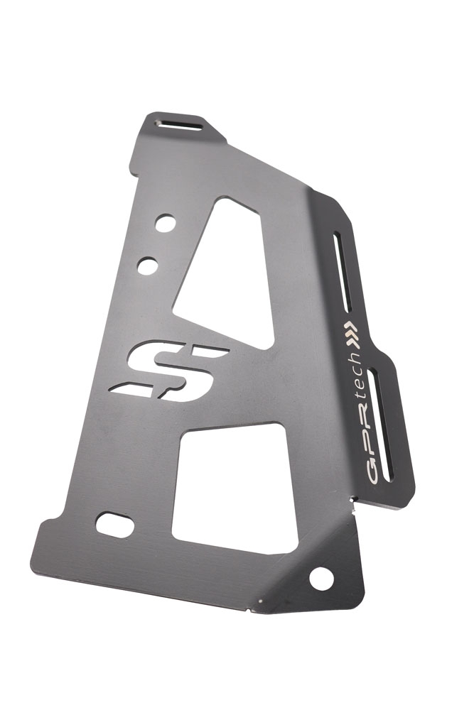 GPR TECH compatible with  Bmw R 1200 Gs 2013/2016 GPR TECH Specific fitting plate Top Case ALPITECH 35 LT compatible with original luggage rack,stainless steel made with 4 anchor points