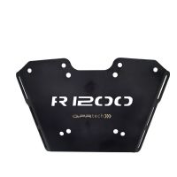GPR TECH compatible with  Bmw R 1200 R-Lc 2015/2016 GPR TECH SPECIFIC TITANIUM PLATE TOP CASE-ALPITECH 35/55 LT compatible with original luggage rack,titanium made with 4 anchor points
