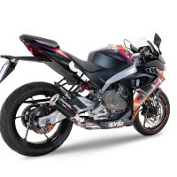 GPR exhaust compatible with  Aprilia RS 457 2024-2025, M3 Black Titanium, Homologated legal full system exhaust, including removable db killer and catalyst 