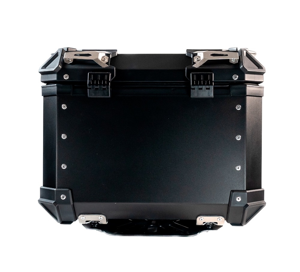 GPR TECH TOP CASE ALPI-TECH 35 LT. BLACK Top case in aluminum, black color with universal plate included Capacity 35 LT.